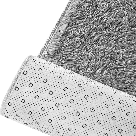 230x200cm Floor Rugs Large Shaggy Rug Area Carpet Bedroom Living Room Mat - Grey Home & Garden Kings Warehouse 