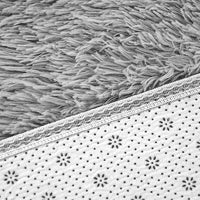 230x200cm Floor Rugs Large Shaggy Rug Area Carpet Bedroom Living Room Mat - Grey Home & Garden Kings Warehouse 