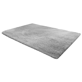230x200cm Floor Rugs Large Shaggy Rug Area Carpet Bedroom Living Room Mat - Grey Home & Garden Kings Warehouse 