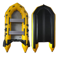 2.3m Inflatable Dinghy Boat Tender Pontoon Rescue- Yellow Kings Warehouse 