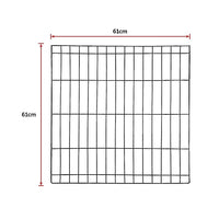 24" 8 Panel Pet Dog Playpen Puppy Exercise Cage Enclosure Fence Play Pen Pet Care Kings Warehouse 