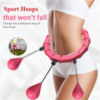 24 Knots Fitness Smart Sport Hoop Adjustable Thin Waist Exercise Gym Circle Ring BestSellers Kings Warehouse 