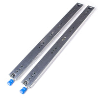 24in Pair 150KG Heavy Duty Drawer Slides Rails Runners Locking Ball Bearing Kings Warehouse 