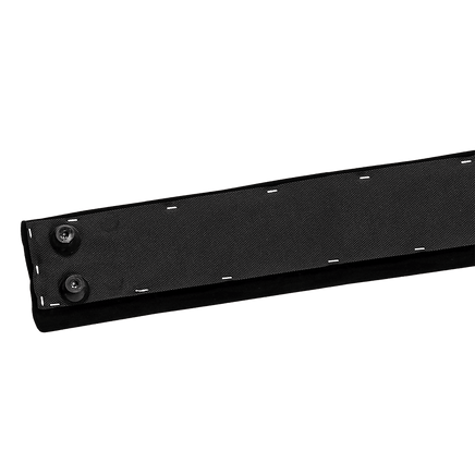 2.4m (8FT) Gymnastics Folding Balance Beam Black Synthetic Suede Sports & Fitness Kings Warehouse 