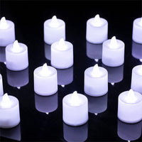 24PCS LED Tea Light Tealight Candle Flameless Wedding Decoration Kings Warehouse 