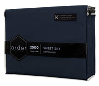 2500TC Cotton Rich SHEET SETS - KING Home & Garden Kings Warehouse 