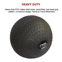 25kg Tyre Thread Slam Ball Dead Ball Medicine Ball for Gym Fitness Sports & Fitness Kings Warehouse 