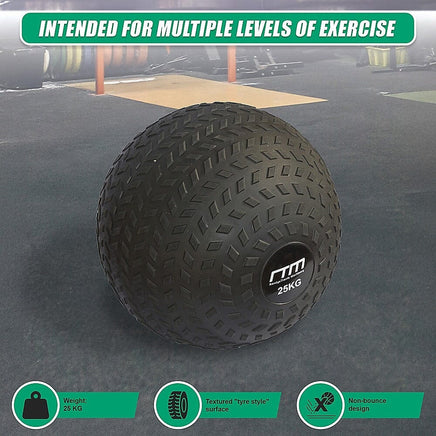 25kg Tyre Thread Slam Ball Dead Ball Medicine Ball for Gym Fitness Sports & Fitness Kings Warehouse 