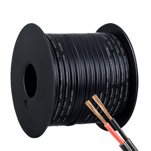 2.5MM 30M Twin Core Wire Electrical Cable Electric Extension Car 450V 2 Sheath Auto Accessories Kings Warehouse 