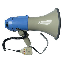 25W Megaphone PA System Loud Speaker Voice Recorder Audio & Video Kings Warehouse 