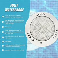 25w Swimming Pool Lights Led 12-32V Resin Filled Underwater Spa lamp Home & Garden Kings Warehouse 