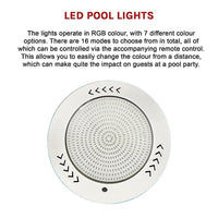 25w Swimming Pool Lights Led 12-32V Resin Filled Underwater Spa lamp Home & Garden Kings Warehouse 