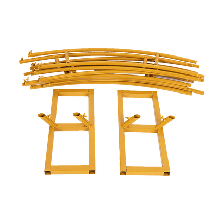 260cm Gold Metal Wedding Arch Round Balloon Birthday Party Home & Garden Kings Warehouse 