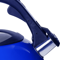 2.6L Stainless Steel Whistling Kettle blue Appliances Kings Warehouse 