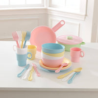 27pc Cookware Set - Pastel for kids Kings Warehouse 