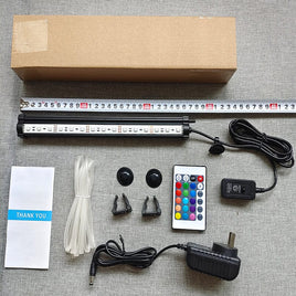 28cm LED Aquarium Lights Submersible Air Bubble RGB Light for Fish Tank Underwater Kings Warehouse 