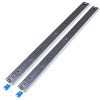 28in Pair 150KG Heavy Duty Drawer Slides Rails Runners Locking Ball Bearing Kings Warehouse 