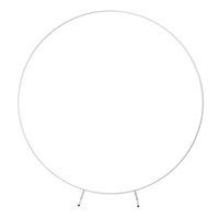 2M Wedding Hoop Round Circle Arch Backdrop Flower Display Stand Frame Background