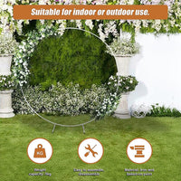 2M Wedding Hoop Round Circle Arch Backdrop Flower Display Stand Frame Background Home & Garden KingsWarehouse 