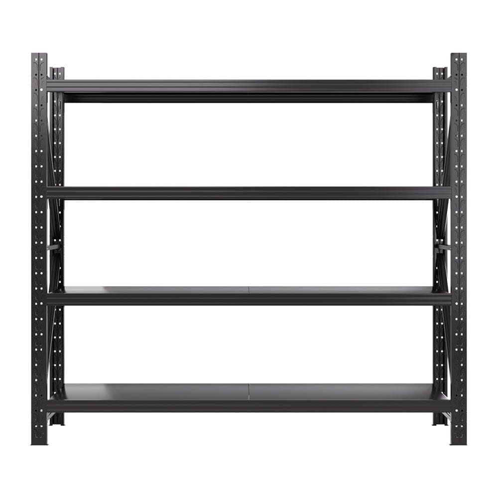 2Mx1.8M Garage Shelving Warehouse Rack Pallet Racking Storage Shelf Bl ...