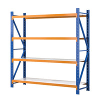 2Mx2M Garage Shelving Warehouse Rack Pallet Racking Storage Shelf Blue Kings Warehouse 