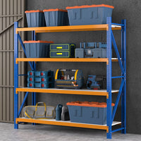 2Mx2M Garage Shelving Warehouse Rack Pallet Racking Storage Shelf Blue Kings Warehouse 