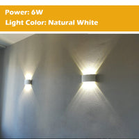 2PCS LED Wall Light Waterproof Indoor Outdoor Stair Corridor Lamp Exterior Lights Kings Warehouse 