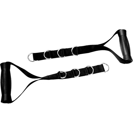 2x Adjustable Nylon Handles Sports & Fitness Kings Warehouse 