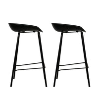 2x Bar Stools Kitchen Counter Stools Metal Furniture Kings Warehouse 