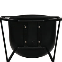 2x Bar Stools Kitchen Counter Stools Metal Furniture Kings Warehouse 