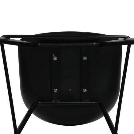 2x Bar Stools Kitchen Counter Stools Metal Furniture Kings Warehouse 