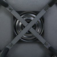 2x Bar Stools Swivel Metal Chairs Furniture Kings Warehouse 