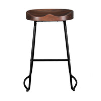 2x Bar Stools Tractor Seat 65cm Furniture Kings Warehouse 