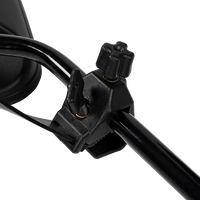 2x Towing Mirrors Pair Clip on Multi Fit Clamp On Towing Caravan 4X4 Trailer Tools Kings Warehouse 
