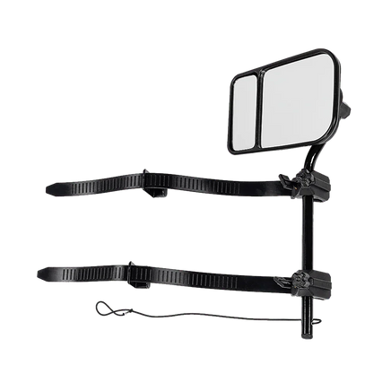 2x Towing Mirrors Pair Clip on Multi Fit Clamp On Towing Caravan 4X4 Trailer Tools Kings Warehouse 
