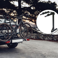3 Bicycle Rack Hitch Mount Bike Carrier for Car and SUV Tow Bar Outdoor Recreation Kings Warehouse 