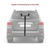 3 Bicycle Rack Hitch Mount Bike Carrier for Car and SUV Tow Bar Outdoor Recreation Kings Warehouse 