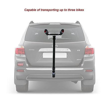 3 Bicycle Rack Hitch Mount Bike Carrier for Car and SUV Tow Bar Outdoor Recreation Kings Warehouse 
