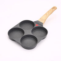 3 hole Frying Pot Pan Non-stick Egg Pancake Steak Hamburg Omelet Pan Tools AU Home & Garden Kings Warehouse 