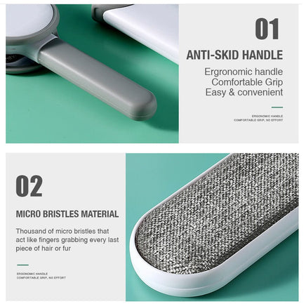 3 in 1 Furs Brusher Pet Hair Lint Remover Brush Self-cleaning Base Pet Care Kings Warehouse 