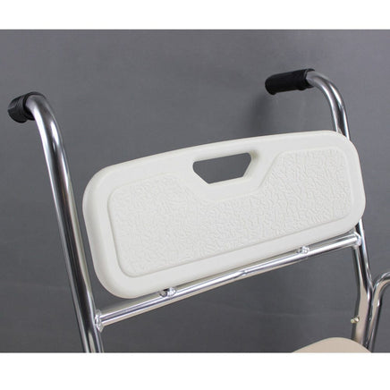 3-in-1 Mobile Rolling Chair Wheelchair Commode Bedside Toilet Chair Shower Chair Health & Beauty Kings Warehouse 