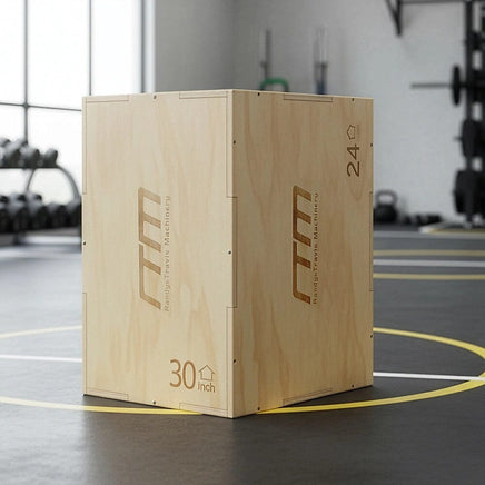 3 IN 1 Wood Plyo Games Plyometric Jump Box Sports & Fitness Kings Warehouse 