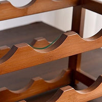 3-layer Bamboo Wine Storage Rack (12 bottles) Kings Warehouse 