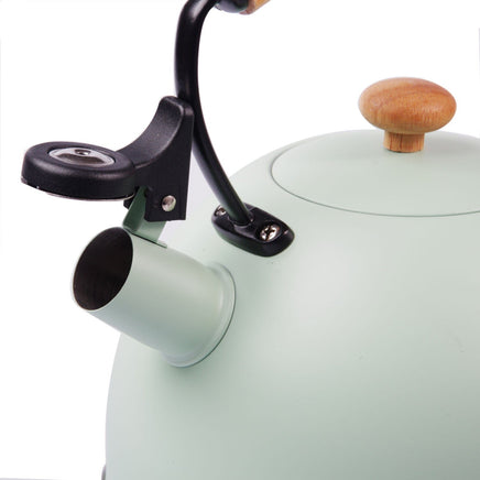 3 Liter Tea Whistling Kettle Stainless Steel Modern Whistling Tea Pot for Stovetop Kings Warehouse 