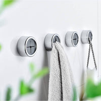 3 Pack Self Adhesive Round Towel Hooks for Kitchen and Bathroom Kings Warehouse 