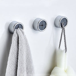 3 Pack Self Adhesive Round Towel Hooks for Kitchen and Bathroom Kings Warehouse 