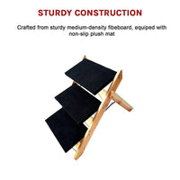 3 Steps Portable Dog Cat Pet Stairs Pet Care Kings Warehouse 