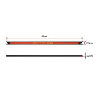 3 x 61cm Magnetic Wall Mounted Tool Holder Storage Organiser Garage Workshop Tools Kings Warehouse 