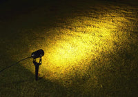 3 x LED Spotlights Powered Solar Garden Lights Outdoor Waterproof (Warm White) Kings Warehouse 