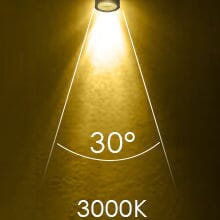 3 x LED Spotlights Powered Solar Garden Lights Outdoor Waterproof (Warm White) Kings Warehouse 